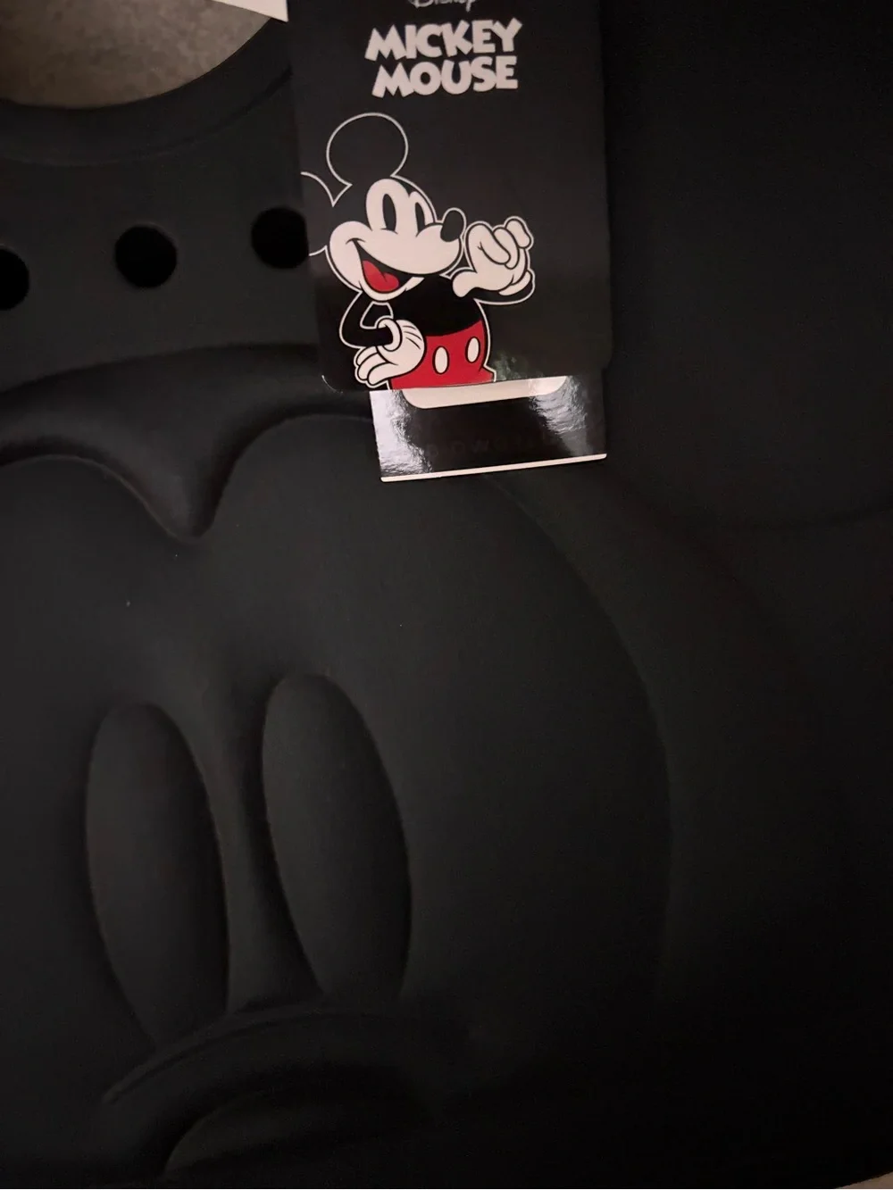 Viral Disney Black Mickey Ear Silicone Tote Bag
